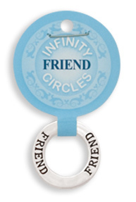 "Friend" Infinity Pendant